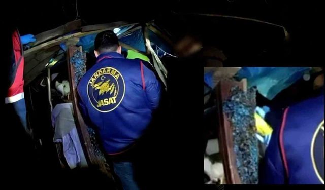 Barakanın her köşesine zulalanmış uyuşturucuyu jandarma yakaladı: 4 tutuklama