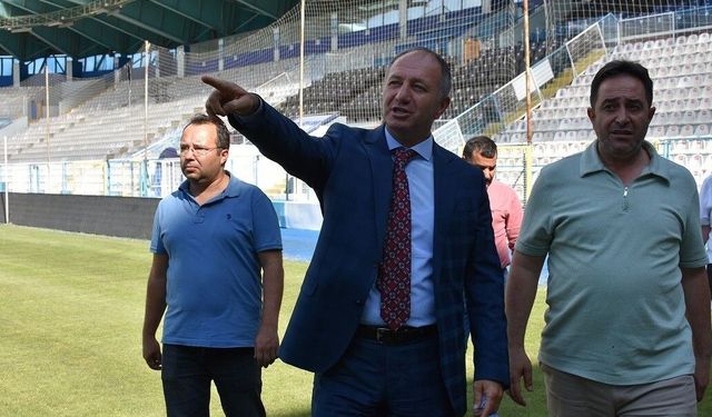 Çakmur'dan stadyum açıklaması