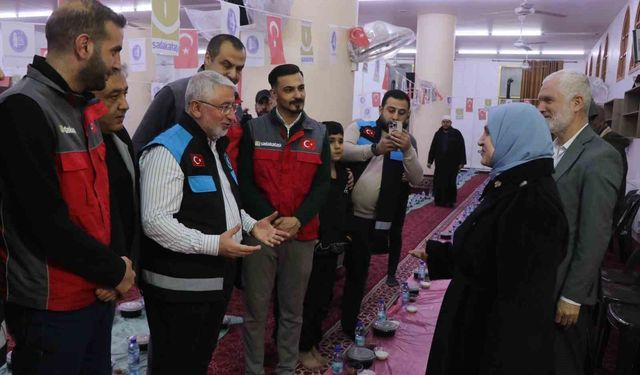 Çorum Belediyesi Suriye'de gönül sofrası kurdu