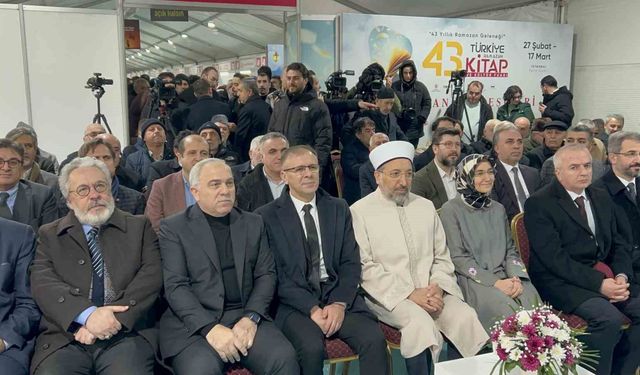 Diyanet İşleri Başkanı Arpaguş: 'Yeryüzünde kitabın serüveni ilahi hitapla başlamıştır. İnsanlığı kitap ile tanıştıranlar da bu ilahi hitabın muhatabı olan peygamberlerdir'