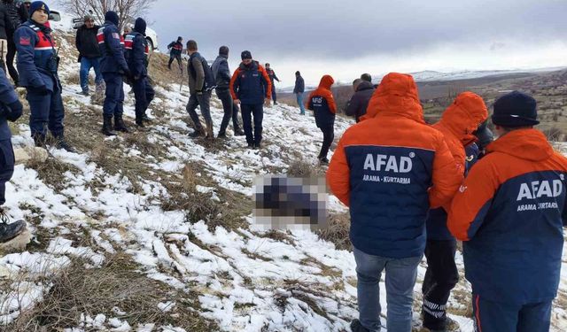 Elazığ'da kayıp yaşlı adamın cesedi bulundu