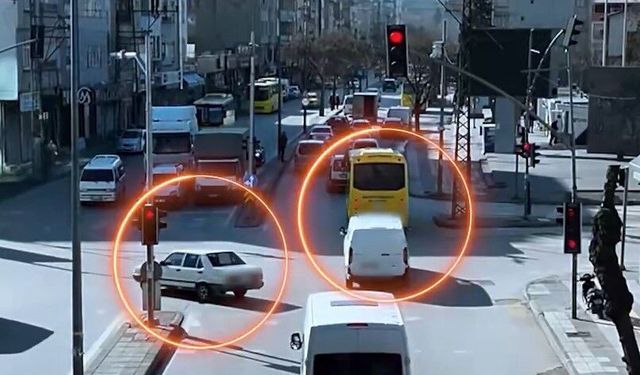 Gaziantep'te kırmızı ışık ihlali yapan 6 bin araca 18 milyon TL ceza