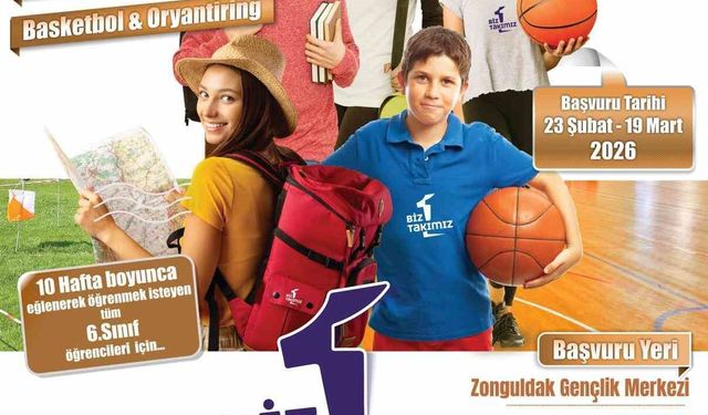 Gençlik ve Spor Bakanlığı'nın 'Biz Bir Takımız Projesi' Zonguldak'ta başlıyor