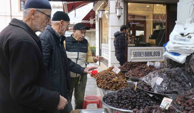 Hurma tezgahlarında 'İsrail' hassasiyeti