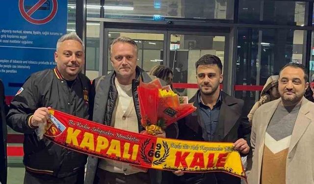 Kayserispor'un yeni teknik direktörü Erling Moe kente geldi
