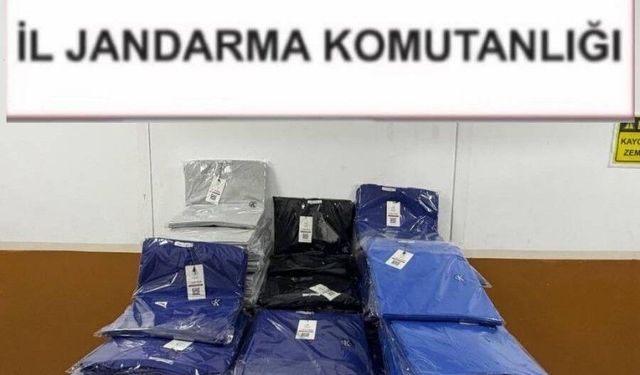 Kocaeli'de 3 milyonluk sahte giyim ürünü ele geçirildi
