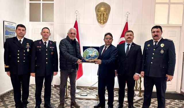 Marmaris'te 44 yıldır doğa için emek veren çevreciye, takdir belgesi