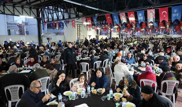 Mudanya'da gönüller bir oldu sofralar bereketle doldu