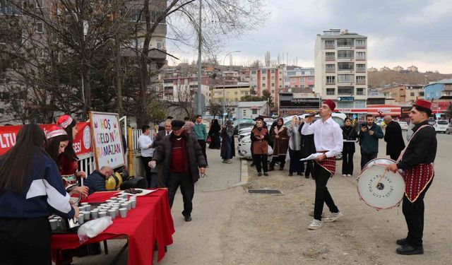 Öğrencilerden 'Hoş Geldin Ramazan' etkinliği
