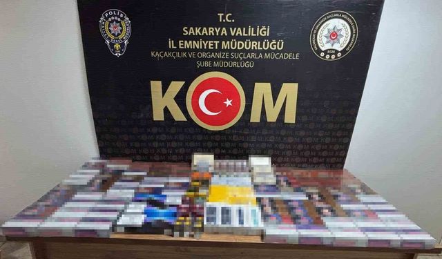 Sakarya emniyetinden kaçakçılara geçit yok: 2 gözaltı