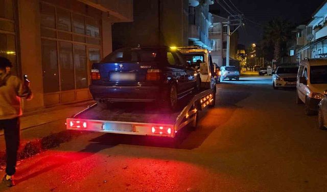 Sakarya'da drift atan iki sürücüye toplam 116 bin 434 lira ceza kesildi
