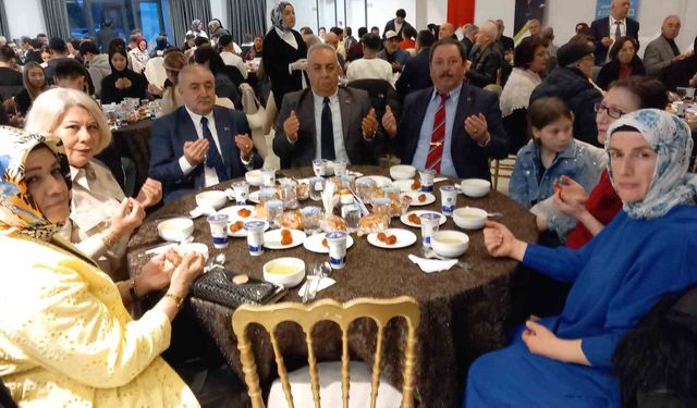 Şehit aileleri ve gaziler iftar sofrasında buluştular