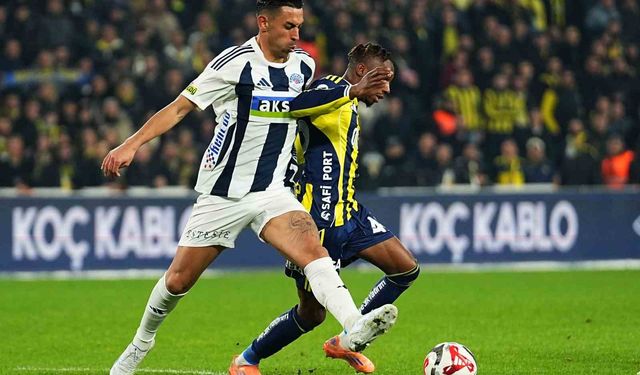 Trendyol Süper Lig: Fenerbahçe: 1 - Kasımpaşa: 1 (Maç sonucu)