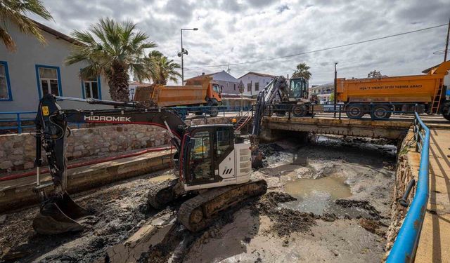 Yarımada derelerinde temizlik ve ıslah seferberliği