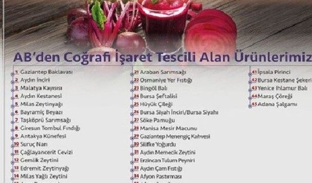 Adana şalgamı Avrupa Birliği'nden coğrafi işaret aldı