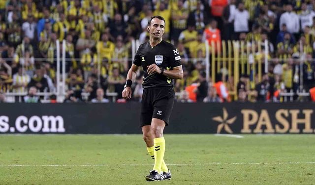 Antalyaspor - Fenerbahçe maçının VAR'ı Atilla Karaoğlan oldu