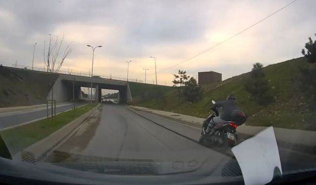 Başakşehir'de yarım bırakılan yol çalışması kazaya neden oldu