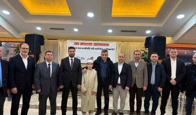 Başkan Öztekin, Balkanlar'da vatandaşlarla iftar sofrasında buluştu