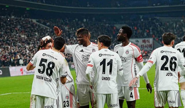 Beşiktaş'ın yenilmezlik serisi 17 maça çıktı