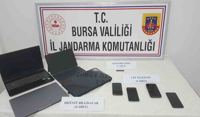 Bursa'da Jandarmadan milyonluk bahis vurgununa darbe, 4 kişi yakalandı