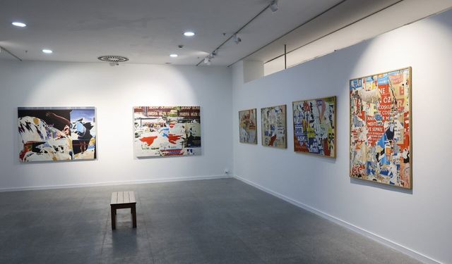 'DUVARLAR' sergisi Küçükçekmece'de sanatseverlerle buluştu