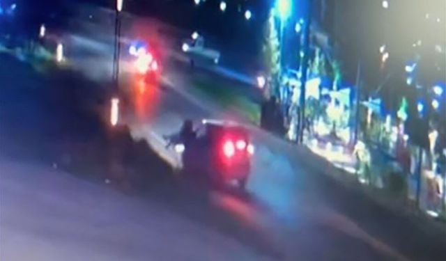 'İftira' demişti, görüntüler ortaya çıktı: Eski eşini ve oğlunu böyle ezdi