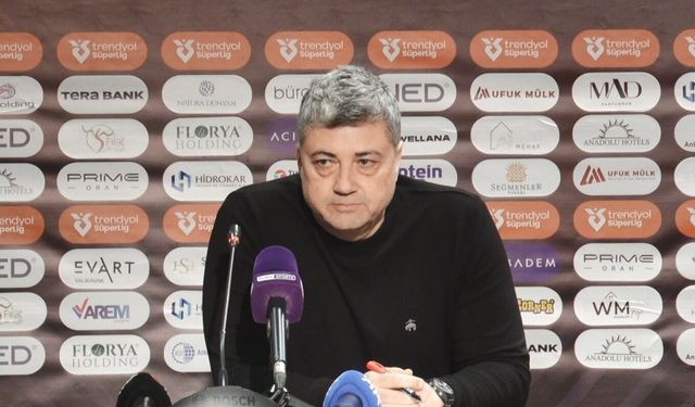 Levent Şahin: 'Eğer top kaleye girmiyorsa bunların hiçbir önemi yok'