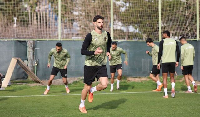 Alanyaspor Kocaelispor Maçı İçin Hazırlıklarını Tamamladı