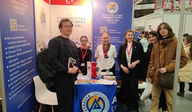 Avrasya Üniversitesi Moskova Eğitim Fuarı'na Katıldı