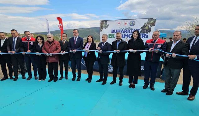 Aydın'da İlek Bahçeleri Törenle Açıldı