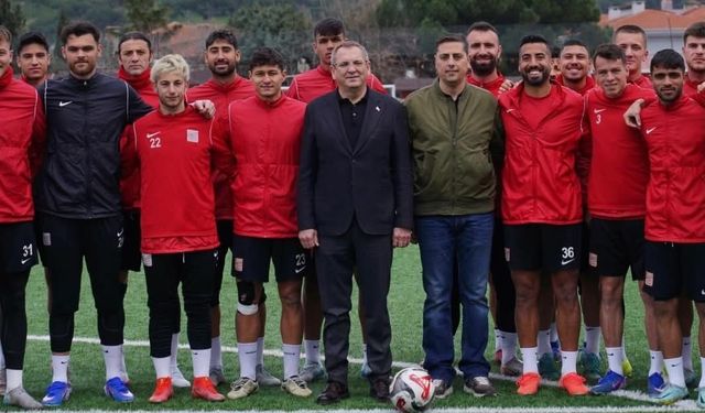 Ayvalıkgücü'ne Başkan Mesut Ergin'den Destek Ziyareti