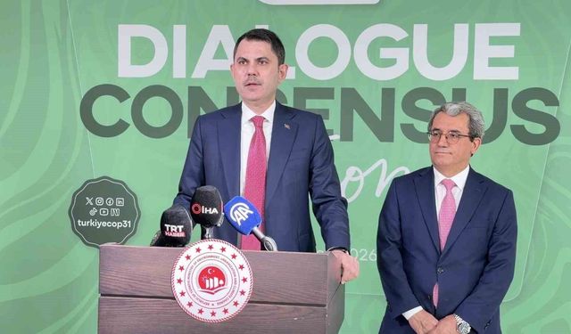 Bakan Kurum: 'Ülkeler artık taahhütlerin değil, uygulama süreçlerinin öne çıktığı bir COP talep ediyor'