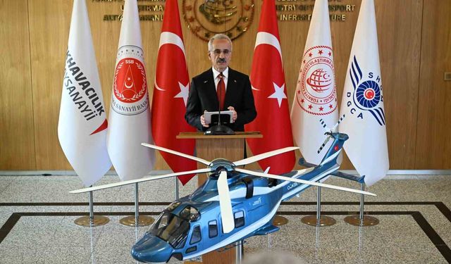 Bakan Uraloğlu: 'GÖKBEY, sadece bir helikopter değil, milletimizin hizmetine sunulmuş bir milli değerdir'