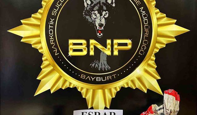 Bayburt'ta 1 Kilo 218 Gram Uyuşturucu Madde Ele Geçirildi