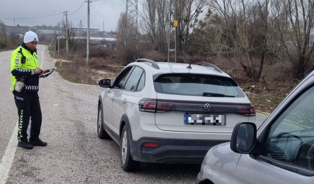 Bilecik'te Trafik Kontrolleri Sürekli Devam Ediyor