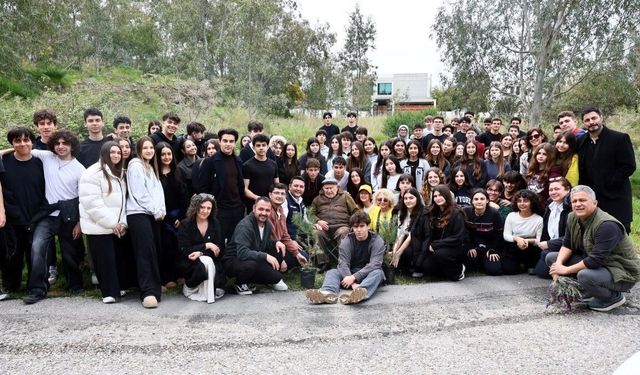 Bodrum'da 1.500 Fidan Toprakla Buluştu