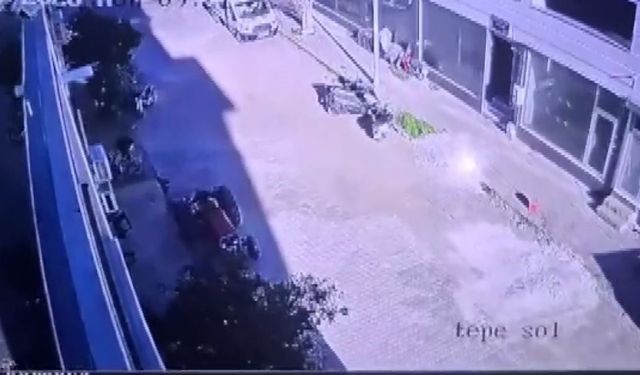 Buldan'da 5.1 Büyüklüğündeki Depremin Ardından Artçı Sarsıntılar Güvenlik Kamerasına Yansıdı