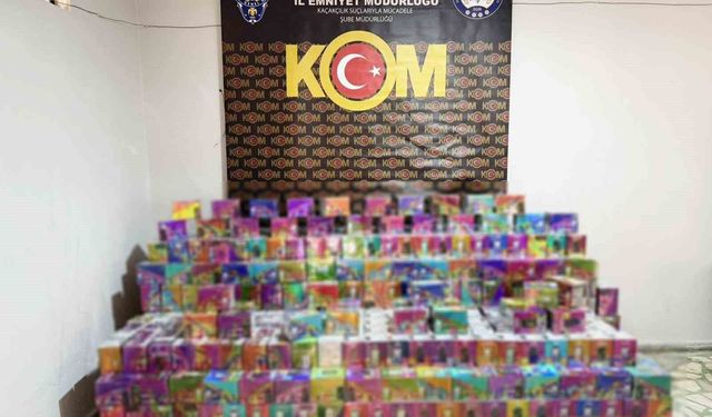 Çayların İçinde Kaçak Sigara Sevkiyatı Dronla Yakalandı