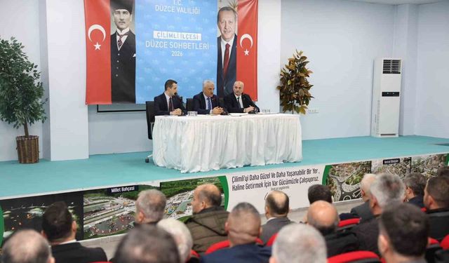 Çilimli'de Düzce Sohbetleri Projesi'nin İkincisi Gerçekleşti