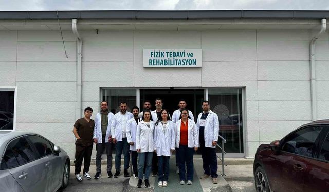 Defne Devlet Hastanesi Fizik Tedavi Bölümü 300 Bin Seans Tamamladı