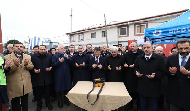 Dilovası'nda Yeni Müftülük Binasının Temeli Atıldı