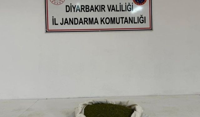 Diyarbakır'da 23 Kilogram Uyuşturucu Madde Yakalandı