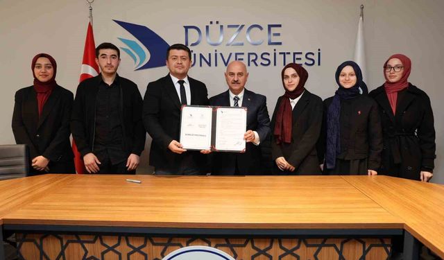 Düzce Üniversitesi, TÜGVA ile Ortaklık Anlaşması İmzaladı