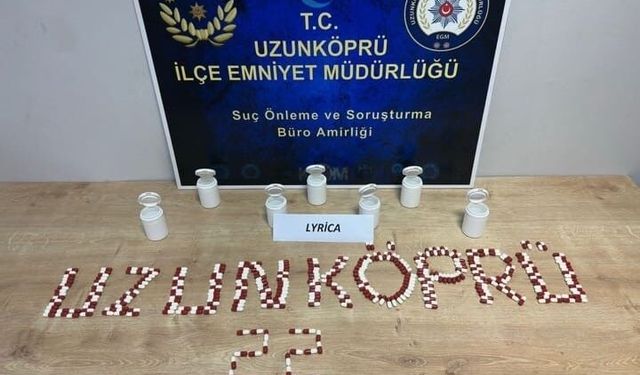 Edirne'de Uyuşturucu Hap Operasyonu: 339 Adet Ele Geçirildi