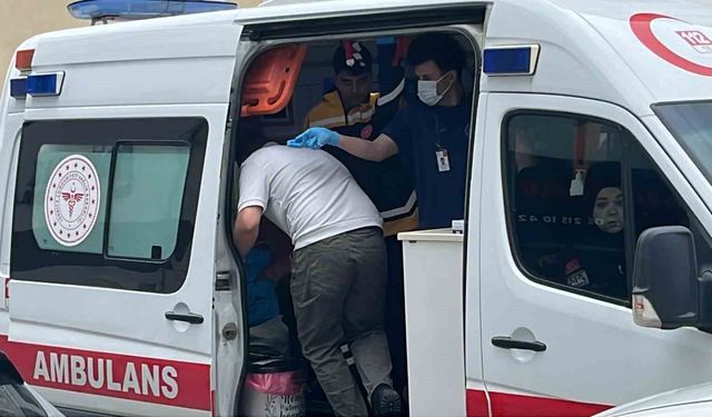 Elektrikli bisiklet kazasında sürücü yaralandı