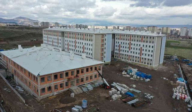 ERÜ Kampüsünde Yurt İnşaatları Nihai Aşamada