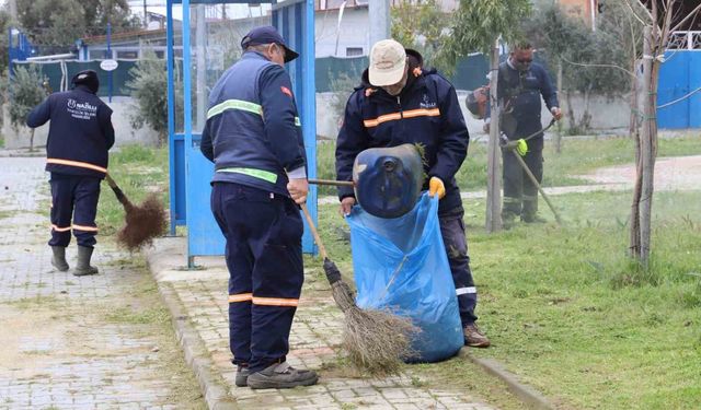 Esenköy'de Nazilli Belediyesi'nden kapsamlı temizlik çalışmaları