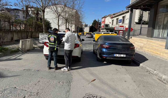 Esenyurt'ta Trafikte Yaşanan Tartışmanın Ardından Sürücünün Ehliyeti Alındı