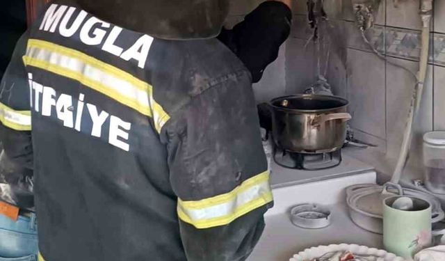 Ev Sahibinin Müdahalesiyle Yangın Kontrol Altına Alındı