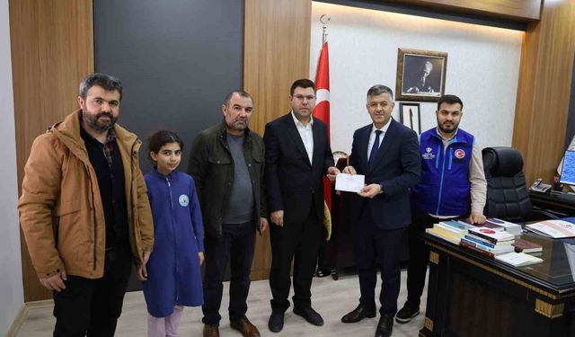 Gaziantep'te İmam Hatip Öğrencilerinden Filistin İçin Önemli Destek